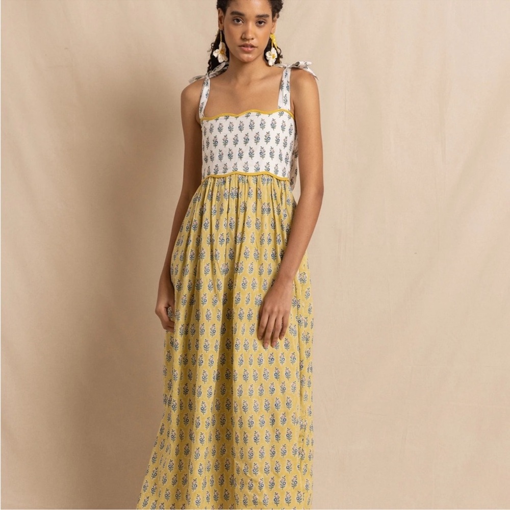 Daydress Lotta Dress In Yellow Sunflower Size Large